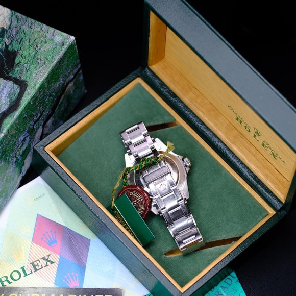 MEN'S ROLEX SUBMARINER NO DATE BLACK DIAL 14060M D SERIAL ORIGINAL BOX & PAPERS - Picture 6 of 10